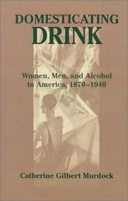 Cover of: Domesticating Drink | Catherine Gilbert Murdock