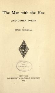 The man with the hoe by Edwin Markham
