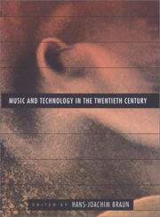 Cover of: Music and Technology in the Twentieth Century