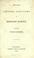 Cover of: Memoir, letters, and poems of Bernard Barton
