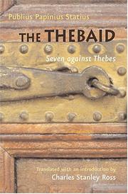Cover of: The Thebaid by Publius Papinius Statius
