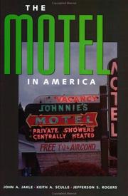 Cover of: The Motel in America (The Road and American Culture)