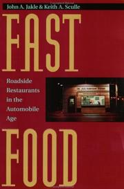 Cover of: Fast Food by John A. Jakle, Keith A. Sculle