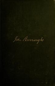 Cover of: Ways of nature by John Burroughs, John Burroughs