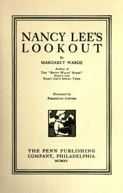 Cover of: Nancy Lee's lookout