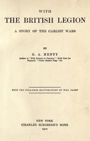 Cover of: With the British legion by G. A. Henty