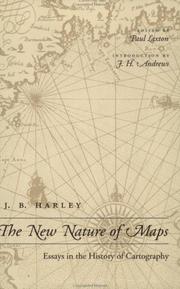 Cover of: The New Nature of Maps: Essays in the History of Cartography
