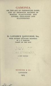 Cover of: Gamonia by Lawrence Rawstorne