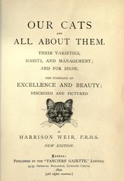 Cover of: Our cats and all about them by Harrison Weir