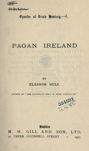 Pagan Ireland by Eleanor Hull