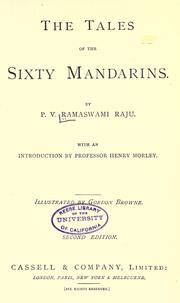 Cover of: The tales of the sixty mandarins