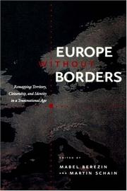 Cover of: Europe without Borders | 