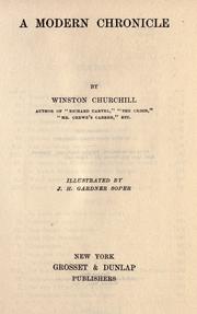 Cover of: A modern chronicle by Winston Churchill