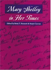 Cover of: Mary Shelley in Her Times