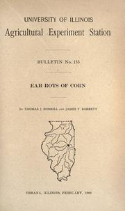 Cover of: Ear rots of corn