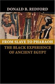 Cover of: From Slave to Pharaoh by Donald B. Redford