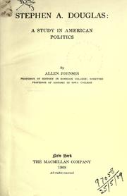 Stephen A. Douglas by Johnson, Allen