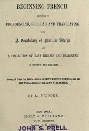 Cover of: Beginning French