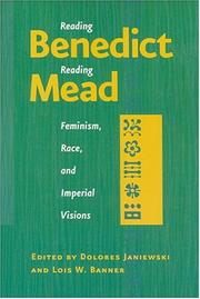 Cover of: Reading Benedict / Reading Mead by 