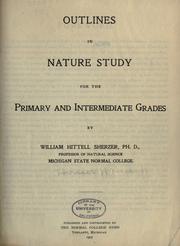 Cover of: Outlines in nature study for the primary and intermediate grades