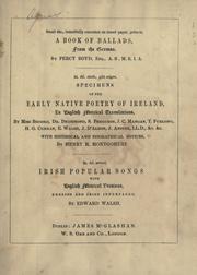 Cover of: Ballads, poems, and lyrics, original and translated. by Denis Florence Mac Carthy, Denis Florence Mac Carthy