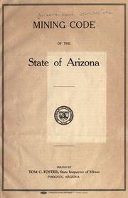 Mining code of the state of Arizona