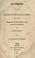 Cover of: An inquiry into the nature of value and of capital