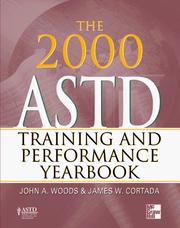 Cover of: The 2000 ASTD Training and Performance Yearbook