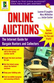 Cover of: Online Auctions by Luanne O'Loughlin, Mary Millhollon, Jaclyn Easton