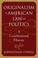 Cover of: Originalism in American Law and Politics