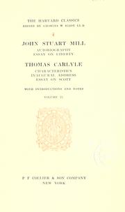 Cover of: Harvard Classics by John Stuart Mill