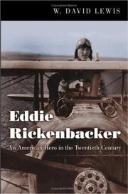 Eddie Rickenbacker by W. David Lewis