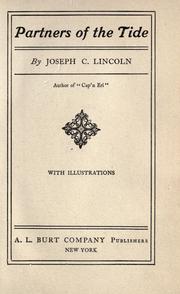 Cover of: Partners of the tide by Joseph Crosby Lincoln