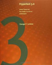 Cover of: Hypertext 3.0 by George P. Landow