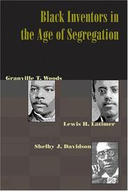 Cover of: Black Inventors in the Age of Segregation by Rayvon Fouché