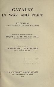 Cover of: Cavalry in war and peace