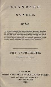 Cover of: The pathfinder, or, The inland sea by James Fenimore Cooper