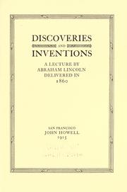 Discoveries and inventions by Abraham Lincoln