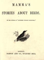 Cover of: Mamma's stories about birds
