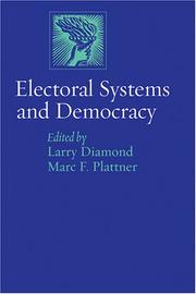 Cover of: Electoral Systems and Democracy (A Journal of Democracy Book) by 
