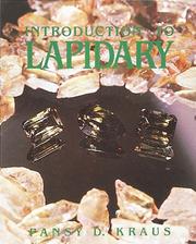 Cover of: Introduction to lapidary