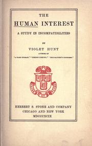 Cover of: The human interest by Violet Hunt