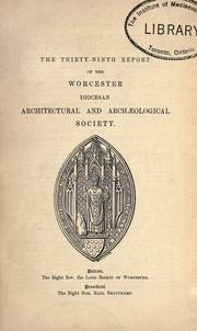 Cover of: Some passages in the early history of Evesham Abbey: a paper read before the Worcester Diocesan Architectural and Archaeological Society, at the Guildhall, on January 25, 1895
