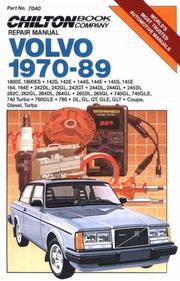 Cover of: Volvo 1970-89 | John Harold Haynes