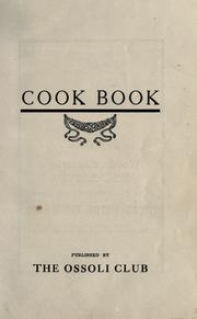 Cover of: vintage cookery