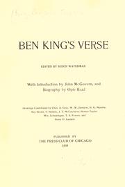 Cover of: Ben King's verse by Ben King