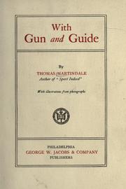 Cover of: With gun and guide by Thomas Martindale