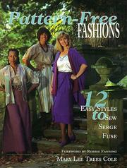 Cover of: Pattern-free fashions by Mary Lee Trees Cole