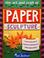 Cover of: The art and craft of paper sculpture