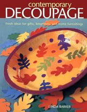 Cover of: Contemporary decoupage